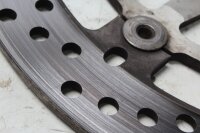 Perforated front left floating brake disc KTM SM 950 LC8 05-08