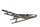 Bageste underramme, bageste underramme, stelbeslag, gevir KTM SM 950 LC8 05-08