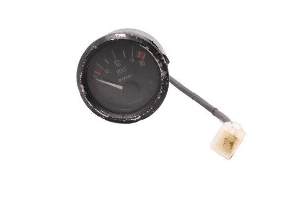 Voltmeter visar spänning i cockpitinstrumentet BMW R 100 S 0505 247 79-80