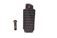 Footrest rubber pad front left rider mount Kawasaki KLR...