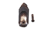 Footrest rubber pad front left rider mount Kawasaki KLR...