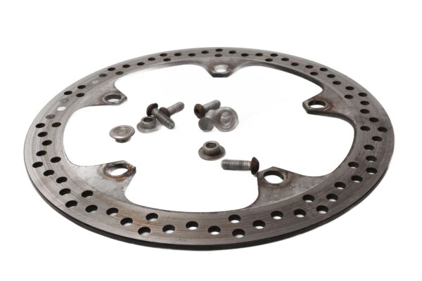 Vasen etujarrulevy, jossa on reiitetty ruuvit BMW R 1150 R R21 99-04