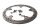 Vasen etujarrulevy, jossa on reiitetty ruuvit BMW R 1150 R R21 99-04