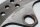 Vasen etujarrulevy, jossa on reiitetty ruuvit BMW R 1150 R R21 99-04