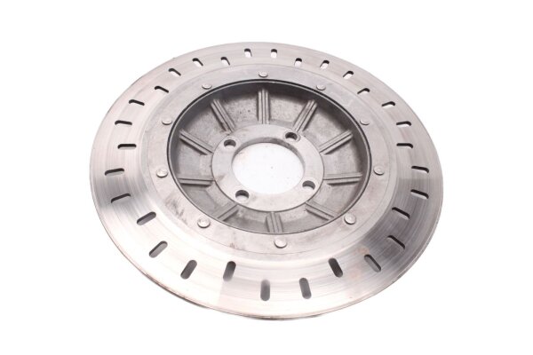 Front left drilled brake disc 4mm 1450870 BMW K100 0501 K589 82-88