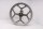 Front wheel rim, aluminum rim, front, 2.50x18, multi-spoke BMW K100 0501 K589 82-88