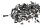 Schraubensatz Satz Schrauben Muttern Verkleidung Rahmen BMW R 1150 R R21 99-04