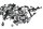 Schraubensatz Satz Schrauben Muttern Verkleidung Rahmen BMW R 1150 R R21 99-04