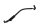 Conduite de frein arrière droite, flexible hydraulique BMW R 1150 R R21 99-04