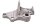 Rear brake caliper bracket Kawasaki KLR 650 KL650C 95-04