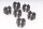 Kettenradträger Gummisatz Dämpfer Radnabe Kawasaki KLR 650 KL650C 95-04