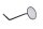 Ronde stuurspiegel, links, zwart, Classic BMW R 100 S 0505 247 79-80