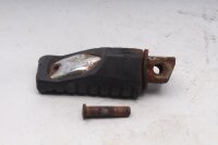 Front right footrest, drivers rubber pedal pad Kawasaki KLR 650 KL650C 95-04