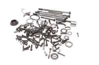 Schroevenset, motoronderdelen, assen, borgplaten Kawasaki KLR 650 KL650C 95-04