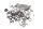 Schroevenset, motoronderdelen, assen, borgplaten Kawasaki KLR 650 KL650C 95-04