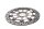 Perforated front right floating brake disc KTM SM 950 LC8 05-08