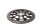 Perforated front right floating brake disc KTM SM 950 LC8 05-08