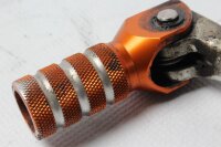 Växelspak, växelspakspedal, fotpedal, orange, fällmekanism KTM SM 950 LC8 05-08