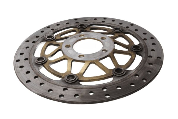 Bremsscheibe vorne gelocht schwimmend 4mm Kawasaki ZR 7S ZR750F/H 01-04