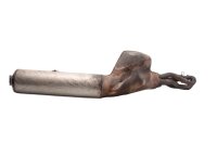 Exhaust system manifold muffler complete exhaust system...