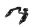 Hjorthornsramhållare strålkastarfäste framlampmask BMW R 1150 R R21 99-04