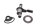 Startmotorns frihjul, startmotorns pinjong, fjäder, koppling Kawasaki KLR 650 KL650C 95-04
