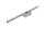 Rear indicator bracket, chrome bar mount, rear BMW R 100 S 0505 247 79-80