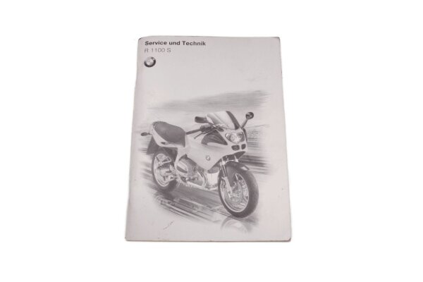 Verkstadshandbok, servicehäfte, teknisk häfte BMW R 1100 S 259 0422 R2S 98-05