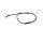 Choke cable, starter cable, carburetor, choke drive, cable pull Triumph Speed Triple 750 97-97