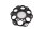 Support de plateau, fixation sur le moyeu de la roue arrière Triumph Speed Triple 1160 RS 25-25
