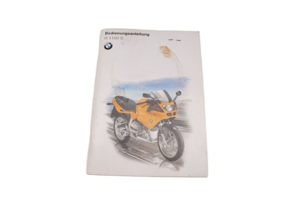 Operating instructions, manual, maintenance booklet BMW R 1100 S 259 0422 R2S 98-05