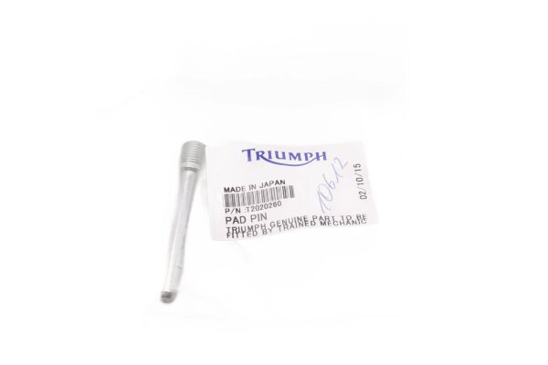 Bremseklods fastholdelsesstift, bremsekaliberklodsstift Triumph Daytona 900 T300/D 92-96