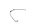 Tubo freno posteriore in treccia dacciaio, tubo flessibile del freno Triumph Daytona 675 D67LC/09 09-12