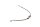 Tubo freno posteriore in treccia dacciaio, tubo flessibile del freno Triumph Daytona 675 D67LC/09 09-12