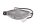 Parkeringsljuslampinsats i klarglas, klar belysning Triumph Sprint 1050 ST 10-10