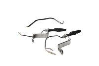 LED rear indicator set, black, sequential light Honda CB...