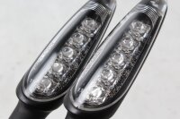LED rear indicator set, black, sequential light Honda CB 750 Seven Fifty RC42 92-03