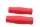 Set rode stuurgrepen (links en rechts), antislip rubberen handvatten Triumph universell