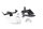 Support de plaque dimmatriculation, réflecteur, support de fixation Triumph Street Triple 765 R 25-25