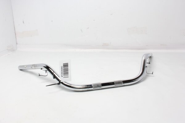 Manillar universal de 22 mm cromado con moleteado curvado Motorrad Zubehör universell