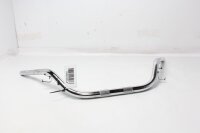 Handlebar 22mm chrome-plated universal bent knurled...