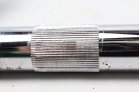 Manillar universal de 22 mm cromado con moleteado curvado Motorrad Zubehör universell