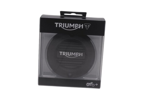 Housse dembrayage nervurée, noire Triumph Bonneville 1200 T120 Black 18-18