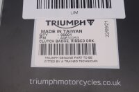 Housse dembrayage nervurée, noire Triumph Bonneville 1200 T120 Black 18-18