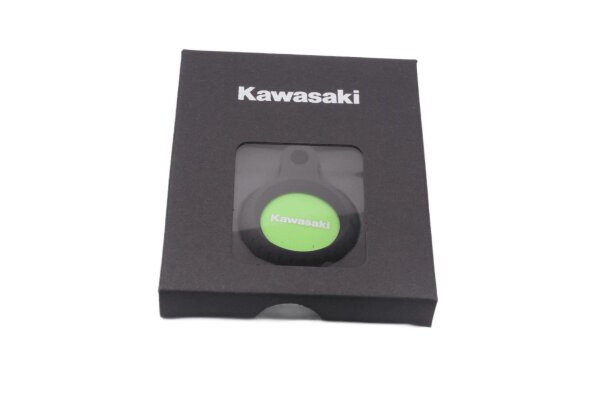 Keyring Tag black green keyring accessory Kawasaki universell