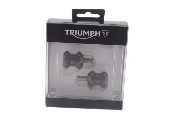 Kiinnitystelineen puolasarja musta Triumph Daytona 675 H67 13-17