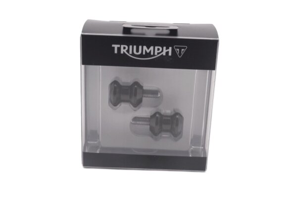 Kiinnitystelineen puolasarja, musta Triumph Daytona 675 H67 13-17