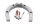 Collier de fixation du support de réservoir de carburant BMW K 1200 S K40 K12S 0581 05-08