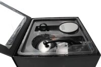 Handlebar mirror set, round, left and right, universal...