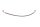 Tubo freno posteriore idraulico in treccia dacciaio Triumph Daytona 675 D67LC 06-08